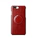 Produktbild WLWLEO Für iphone8 Plus Ledertasche, Magnetische Autotelefonhalterung Kompatibel für iphone8 / 7 / 6S / 7 Plus / 6 Plus Rot,Red,iPhone6S