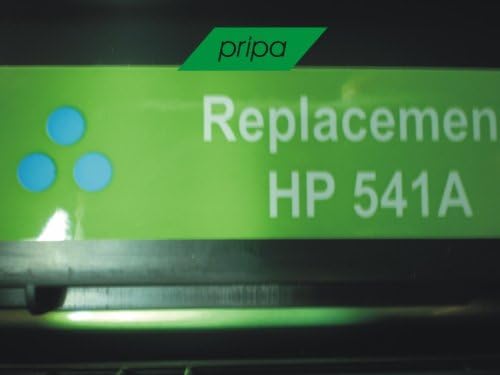 pripa Toner Cartridge for HP Colour LaserJet CP1215 / CP1217 / CP1514 / CP1515 / CP1518 / Pack of 1 x cyan (CB542A Compatible Toner Module