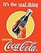Produktbild Coca Cola Real Thing blechschild (de)