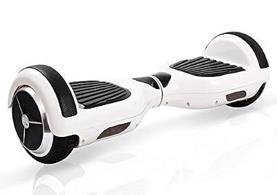 REVOE Skateboard électrique V-BOARD avec protection batterie incluse - Certifié norme UL2272 - Blanc