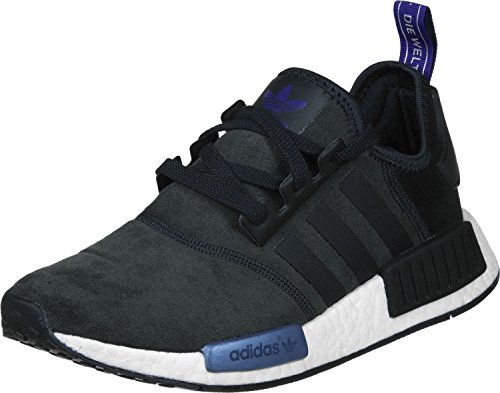 adidas gazelle silver green womens ADIDAS Big Kids' NMD Runner Casual Shoes, White main image 1