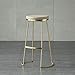 Produktbild JBD Hoher Barstuhl Kreativ Cafe Gold Einfach Barhocker, Esszimmer Küchenhocker Bodenschutz Party Office Hocker Sitz