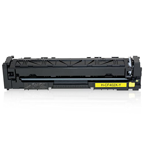 Kineco Toner kompatibel zu HP CF402X LaserJet Pro MFP M277dw, LaserJet Pro MFP M277n, LaserJet Pro MFP M274n, LaserJet Pro M252dw, LaserJet Pro M250 Series – 201X – Yellow 2.300 Seiten - 5