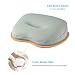 Produktbild KOMOREBI Portable Laptop Pillow Schreibtisch Lap Stand Notebook Computer Stand Tisch Lap Schreibtisch Portable Memory Foam Lap Desk mit Kissen (Grau) | Passt bis zu 14"Laptop