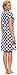 Italian Fashion IF Women Maternity Nightdress Ines 0114 (Dark Blue/White, XXL)
