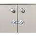 Dreambaby Mini Multi-purpose Latch (Pack Of 2, Transparent)