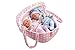 Produktbild Arias - 60136 - Zwillinge von 28 cm mit Babyschale
