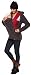 Happy Mama. Women's Maternity Fleece Hoodie Duo Top Carrier Baby Holder. 031p (Graphite, UK 10, M)