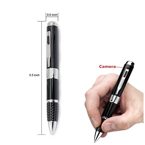 Inovics Spy 4K Pen Camera with 1920px HD Video Audio Recording 12 Mega Pixel Lens with 16 GB Memory Card for Long Time Recording No Light Flashes While Recording - Image 8