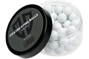 HOMEDEFENCE-24 50 bolas de acero revestido, 5 g, extremadamente duras, HDR50, HDP50, ALFA 1.50, AEA Challenger, Cal.50