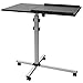 Produktbild Mobiler Projektor Beamer Wagen Rollwagen Notebook Laptop Tisch TS-2 mit 2 Platten stabil mobil neigbar