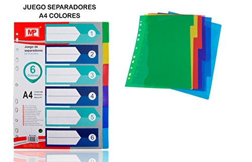MP PC119C - Juego de separadores para archivador
