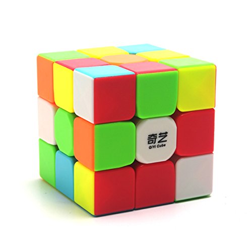 EasyGame Qiyi Guerrier W 3x3x3 Speed Cube Autocollant Magic Cube Autocollant (6 Couleurs)