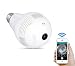 Produktbild Mini Überwachungskamera IP Kamera 960P N5043HG-A Panorama 360 ° Blickwinkel WLAN Sicherheit Kamera mit eingebautem Mikrofon und Lautsprecher per Ihr iPhone oder Samsung Smartphone APP Kontrolle