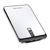 【Groß LCD Anzeige】Mit dem intelligenten LCD Anzeige können Sie leicht den verbliebenen Strom und die Ausgangsspannung einsehen.