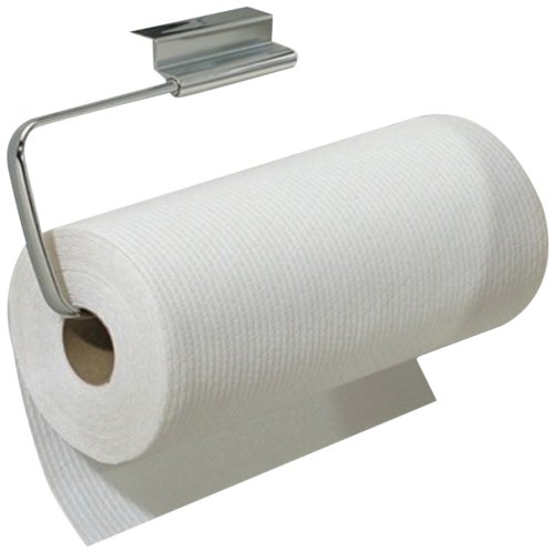 InterDesign Axis Over The Cabinet Paper Towel Holder, Chrome Finish