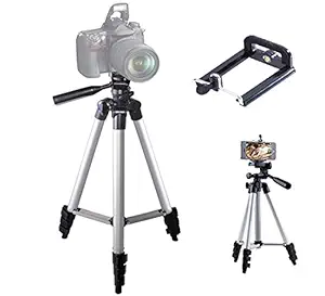 Royal Spectrum Portable Adjustable Aluminium Alloy Mobile Selfie Tripod Stand Holder for Mobile Phones