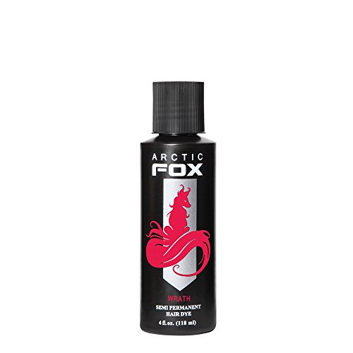ARCTIC FOX 100% VEGAN SEMI PERMANENT HAIR COLOUR DYE (4oz, WRATH)