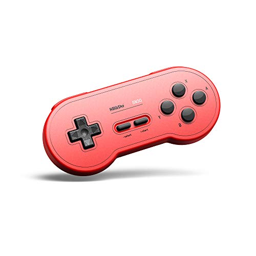 Controlador de juegos inalámbrico YIKESHU SN30 Pro Compatible con 8bitdo Interruptor de Nintendo Vibración vibrante para PC Mac Dispositivos Android y Windows (TOY00023-RD)