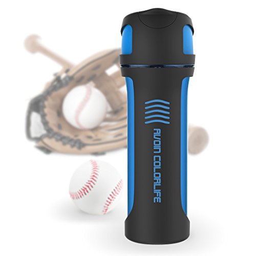 AVOIN colorlife 550ml bruchsichere und kratzfeste Sport-Wasserflasche mit auslaufsicherem Deckel – BPA Frei, ungiftig & umweltfreundlich - 5