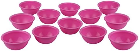 Homray Exotic Microwave Safe & Unbreakable Round 350 ml Bowls (Set of 12)