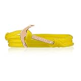 Cierre de gancho Vikings Oro de Line ancla pulsera de nailon en amarillo con Anker 5979 Dorado