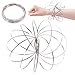 Price comparison product image autumn-wind Amazing Magic Science Toy Flow Rings Kinetic Spring Bracelet Sensory Interactive Cool Toys For Kids Adults