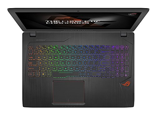 ASUS ROG Strix GL553VE-DM292T 15 6-Inch Gaming Laptop  Black  -  Intel i7-7700HQ Processor  8GB RAM  Nvidia GTX 1050Ti 4GB Dedicated Graphics  1TB HDD