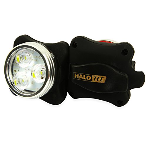 Halo Tec USB aufladbaren Fahrrad Beleuchtung – LED-Leuchten – Super hell Bike Lights High Lumen Count-Clip auf dem Fahrrad Beleuchtung – Wasserdicht wiederaufladbarer Fahrradlicht Set – Mountainbike – Rennrad leuchtet - 6