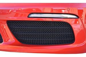 Zunsport Compatible With Porsche 718 Boxster And Cayman - Outer Grille Set - Black Finish (2016 to)