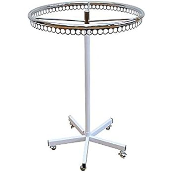 Rundständer mit 2 Ringen höhenverstellbarer Kleiderständer