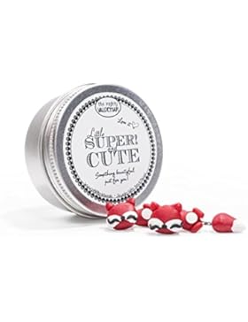 Supersüße Ohrringe FUCHS im Comic-Style, wie bei Super Mario. Sehen aus wie geknetet