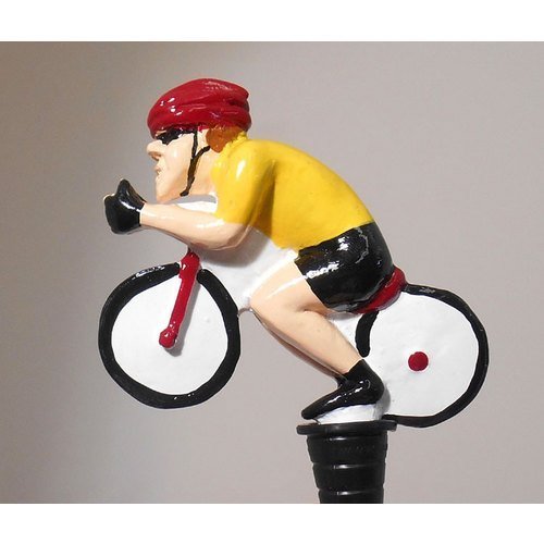 CYCLIST Novelty Bottle Stopper by StarGifts Direct