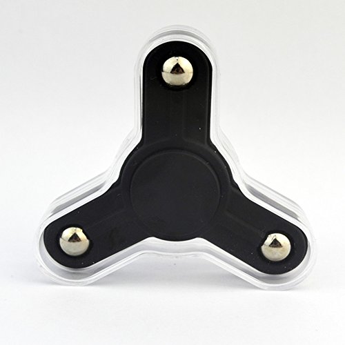 Wangyue New Paladin Spinner Fidget Spinner EDC Focus Anxiety Stress Relief Toys With Three Weight Gain Stainless Steel Balls Black Wangyue New Paladin Spinner Fidget Spinner EDC Focus Anxiety Stress Relief Toys With Three Weight Gain Stainless Steel Balls Black