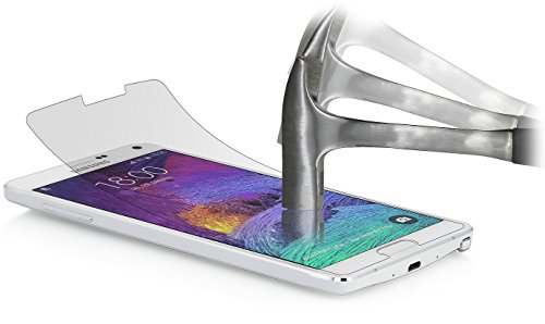 StilGut Displayschutzfolie Panzerglas für Samsung Galaxy Note 4 (2er-Pack)