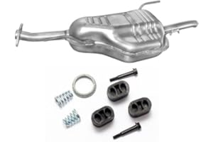 POLM-OSTR Auspuff ENDSCHALLDÄMPFER + Montageware Ersatzteil (siehe Artikelbeschreibung)