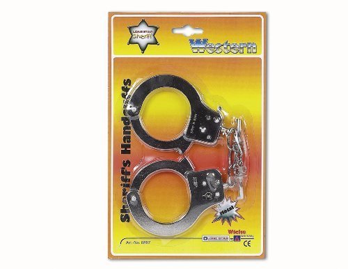 Preisvergleich Produktbild Sheriffs Metal Handcuffs by LONE STAR