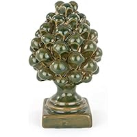 Pigna decorativa in ceramica di Caltagirone fatta a mano