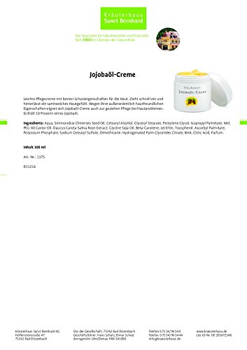 Jojobaöl-Creme 100 ml - 2
