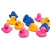 Imported 12 Pcs Swimming Rubber Squeeze Squeak Ducks Baby Kids Children Bath Toys RS.365.00