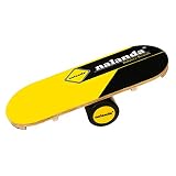 tabla surf equilibrio 【Hecho para principiantes y profesionales】Bloqueadores de madera debajo son ajustables para todos los niveles. Para los principiantes, es muy fácil de aprender y conveniente de usar para el ejercicio diario, para los profesionales, seguirá desarrollando sus habilidades de tabla como wakeboard, snowboard, sufrimiento en temporada baja.