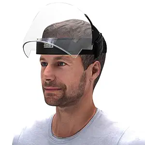 Steelbird YS-75 Terminator 7Wings Unisex Helmet Visor Face Shield, Flip-up Full Face Protector for Each and Everyone (Pack of 1, Flip-Up)