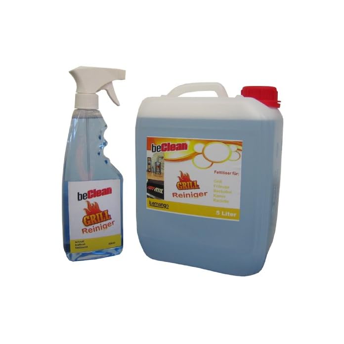 Grillreiniger Beclean Cleanstar 5 L Kanister Mit Sprhflasche