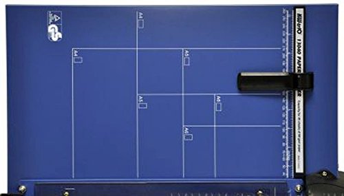 Kw-Trio Hebelschneider Schneidegerät Papierschneider Fotoschneider 13040 A4 350mm/40Blatt TOP NEU - 7