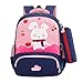 Produktbild FBGood Karikatur Hase Rucksäcke Studenten Mädchen Umhängetasche Reisetasche Satchel Kleinkind Schultasche Anti-Verlorene Taschen Schulrucksack