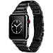 Produktbild L@LILI Sehen Sie Band 42mm 44mm aktualisierte Version Solid Stahl Edelstahl Apple Watch Riemen Business Ersatz iwatch Gurt für Apple Watch Series 1/2/3/4 Sport und,b,42mm