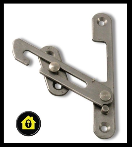 UPVC Window Restrictor Hook. Child Lock Restrictor Safety Catch