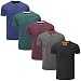 Produktbild Charles Wilson 5er Packung Einfarbige T-Shirts mit V-Ausschnitt (Small, Dark Essentials)