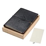 Reutilizable: compre este portátil una vez y utilícelo para toda la vida. El archivador recargable es práctico y fácil de abrir. Simplemente presione los extremos de la carpeta de anillas. Puede reemplazar el papel original con diferentes papeles de relleno, convirtiendo el libro en un diario, un plan de enumeración, un plan diario, un tablero de dibujo, un cuaderno de bocetos, un cuaderno, un bloc de notas diario, un planificador de bodas o un libro de invitados