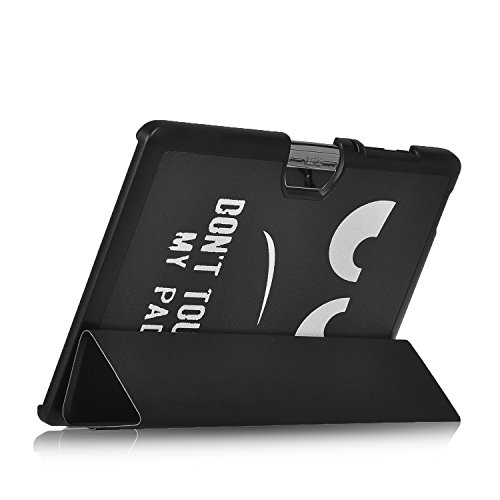 IVSO Ultra Schlank Superleicht Ständer Slim Leder zubehör Schutzhülle für Acer Iconia One 10 (B3-A30) 25,7 cm (10,1 Zoll HD) Tablet-PC perfekt geeignet,Muster-1 - 5